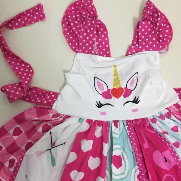 Unicorn cute twirl dress - Picture 6 of 8